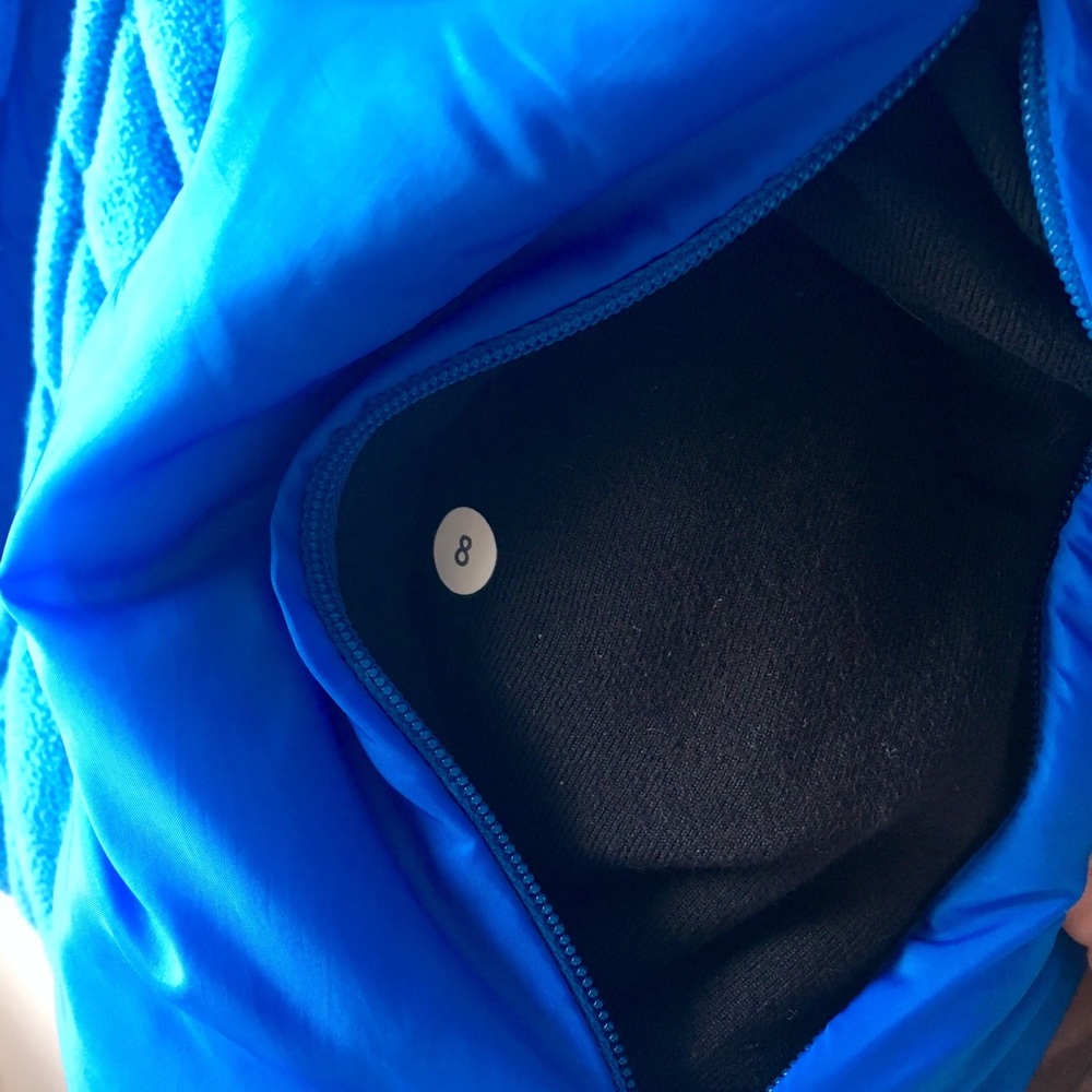 NWOT Lululemon St. Moritz jacket blue size 8 - Picture 5 of 7
